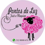 Pontos de Luz Tricô de Máquina
