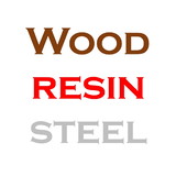Wood Resin Steel 