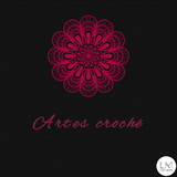 Flor artes em croche