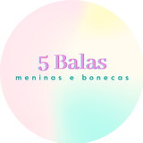 5 Balas meninas e bonecas
