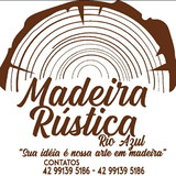 Madeira Rustica Rio Azul