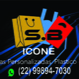 S.B Icone Sacolas, Saco Delivery e Brindes Personalizados