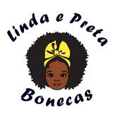 Linda e Preta Bonecas