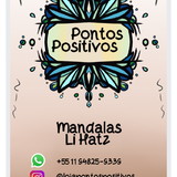 Pontos Positivos Mandalas em Pontilhismo