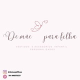 Atelier de mãe para filha vestidos infantil