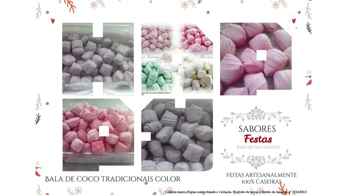 Bala de coco caseiras Ateliê Sabores Festas