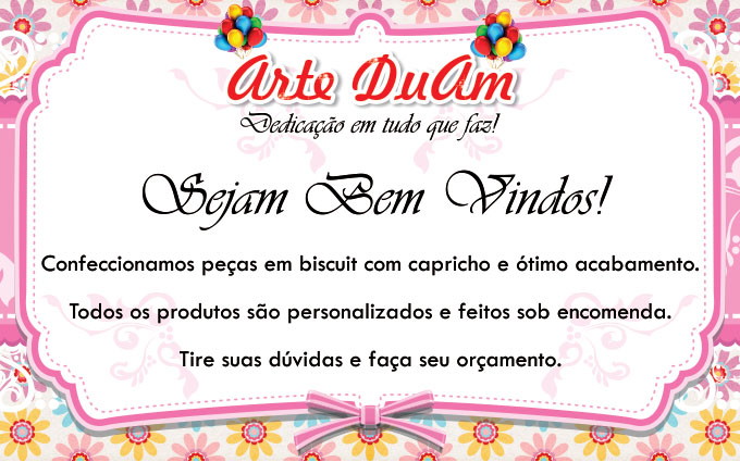 Arte DuAm Arte em Biscuit