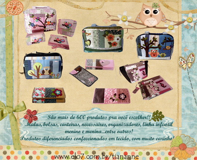Tia Nanne - Bolsas em tecidos e Acessórios