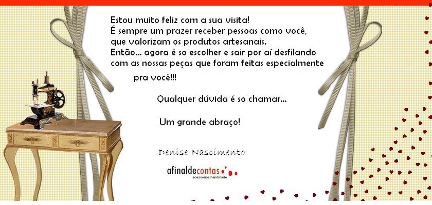 Afinaldecontas acessorios handmade