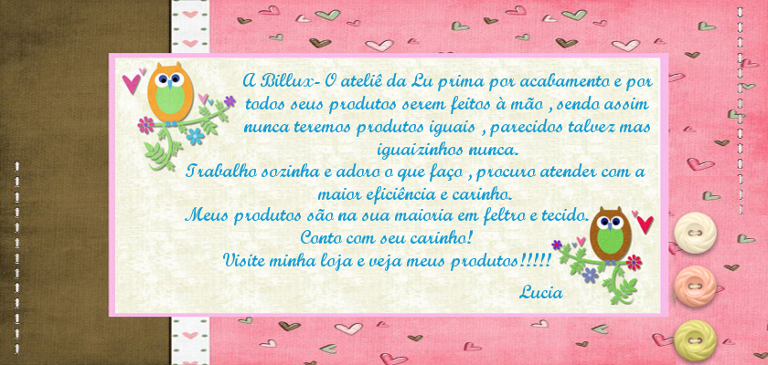 Billux - o ateliê da Lú