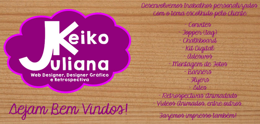 Juliana Keiko Web Design, Design Gráfico e Retrospectivas