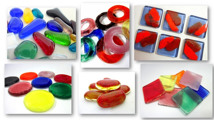 Atos e Cacos - Peças de Vidro e Cerâmica p/ Mosaicos, Bijus e Artesanatos