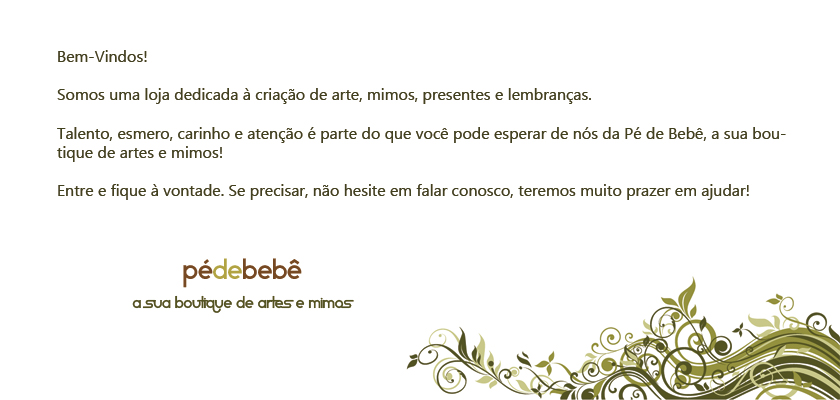 Pé de Bebê Artes e Mimos