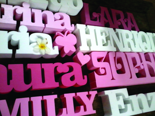 Nome & Letras Decorativas