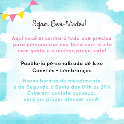 Vipe Paper - Personalizados para Festas