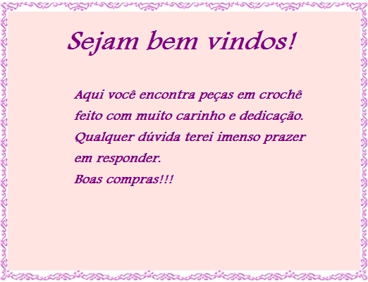 Minhartes Crochê