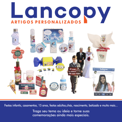 LANCOPY ARTIGOS PERSONALIZADOS
