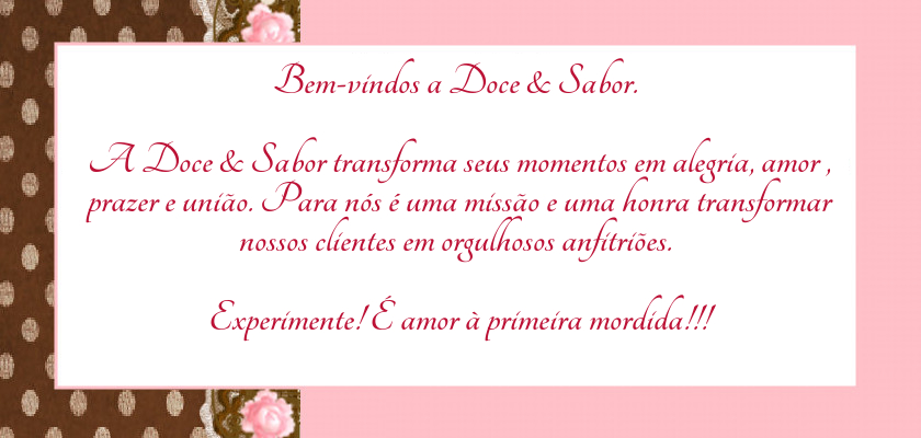 Doce & Sabor
