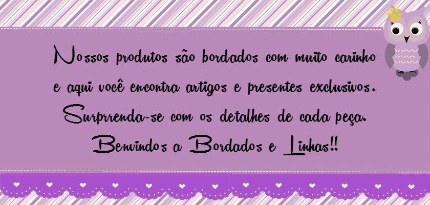 Bordados e Linhas