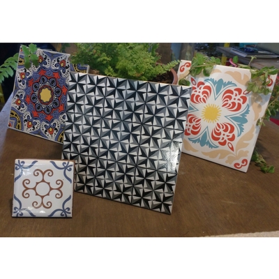 Azul decoração artesanal