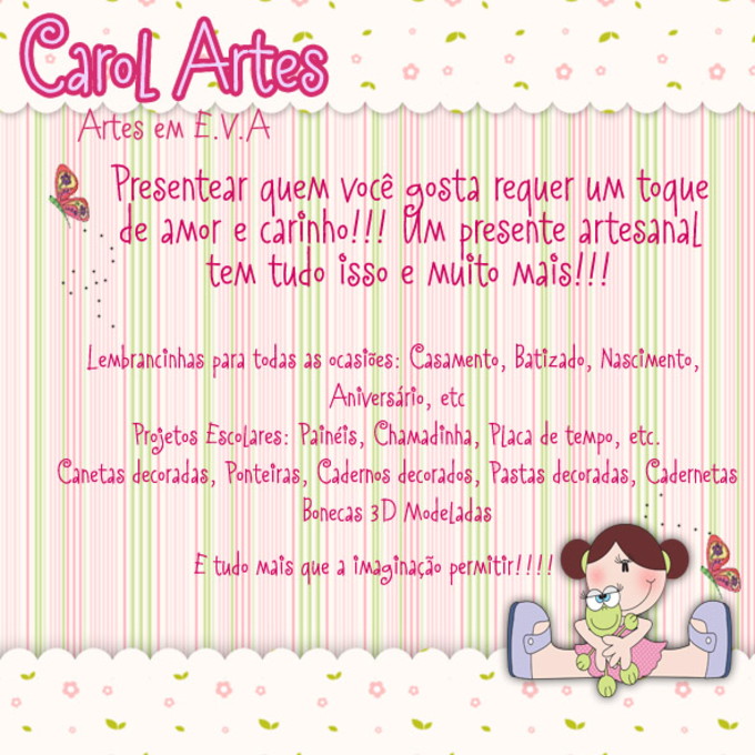 Carol Artes em E.V.A