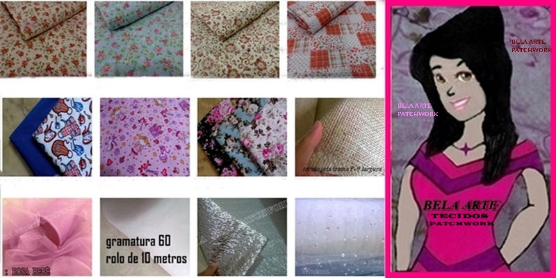 BELA ARTE TECIDOS PRA  PATCHWORK