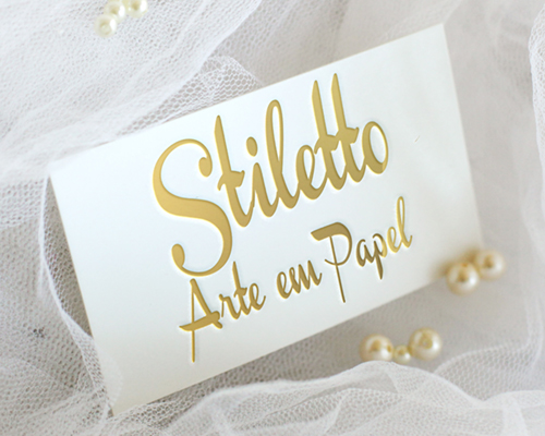Stiletto Arte em Papel