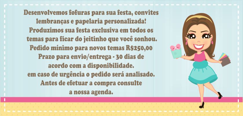 Design de fofuras personalizados