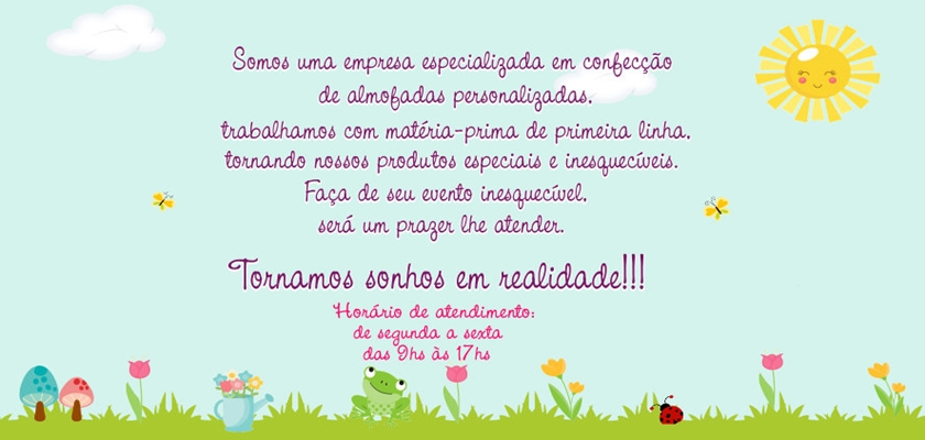 Cheiro e Cor Personalizados