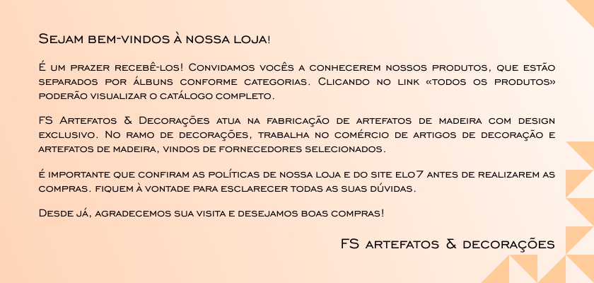 FS Artefatos & Decorações