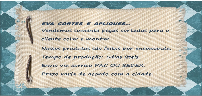 EVA CORTES E APLIQUES
