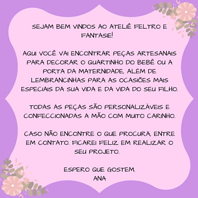 Ateliê Feltro e Fantasie