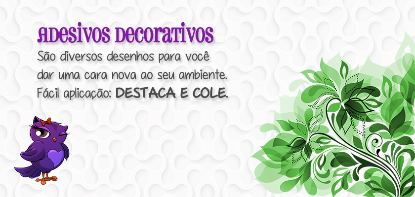 Adesivos Coruja Charmosa