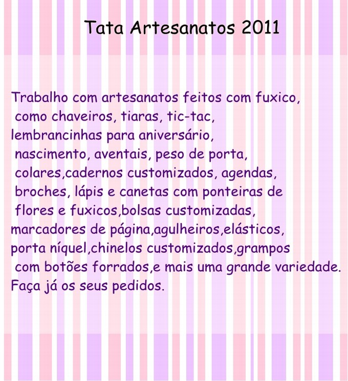 Tata Artesanatos - Guarulhos