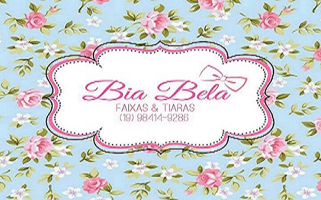 Bia Bela Faixas e Tiaras