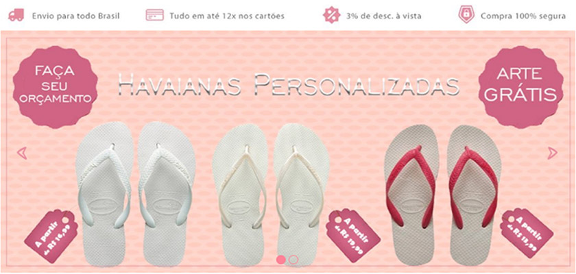 Pé de Vento - Chinelos