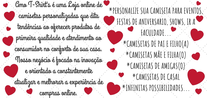 Amo T-Shirt's Oficial