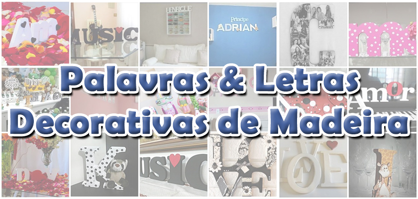 Palavras e Letras Decorativas