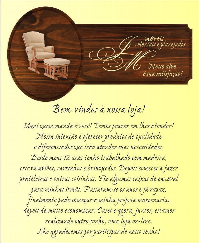 JM móveis coloniais e planejados