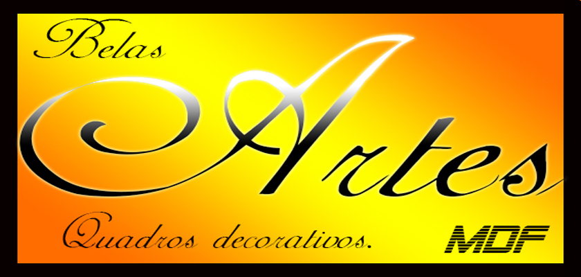 Belas artes quadros em mdf