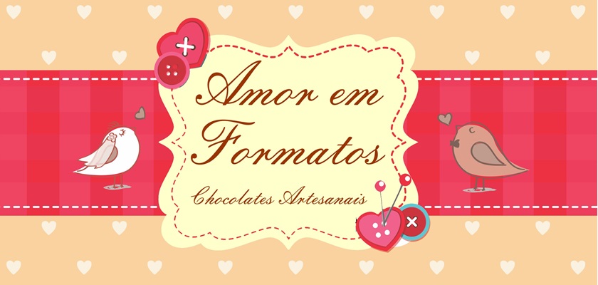 Amor em Formato chocolates Artesanais
