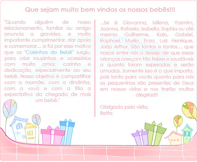 Coisinhas do bebê