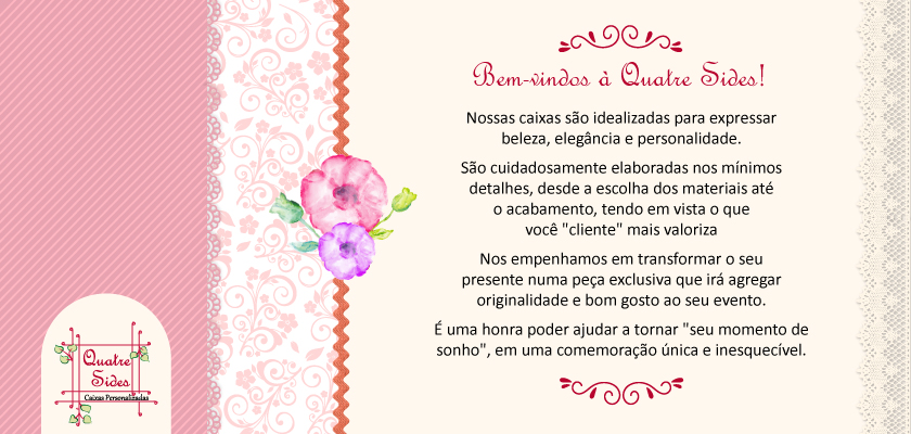 Quatre Sides  Caixas Personalizadas