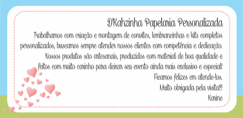 D'Kahzinha Papelaria Personalizada