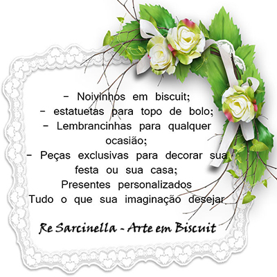 Re Sarcinella - Arte em Biscuit