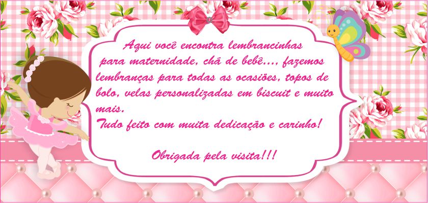 Doce lembrança biscuit