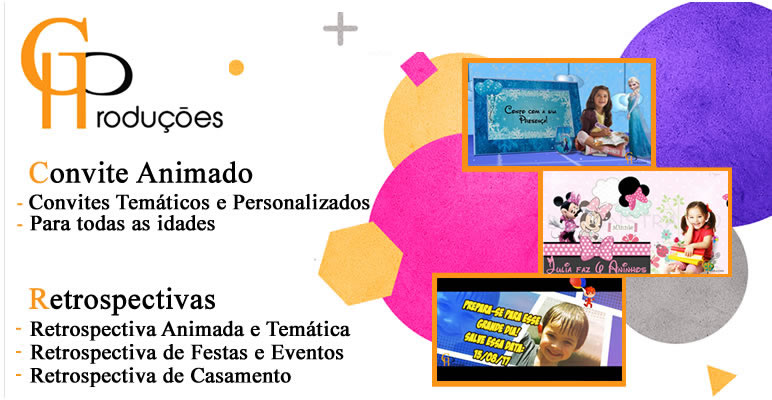 Convites Animados - GH Produções