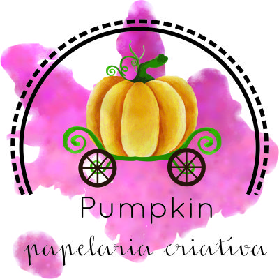 Abóbora papelaria criativa