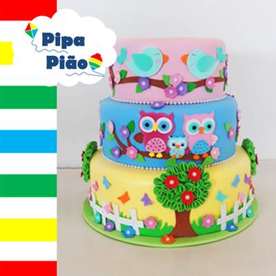 Pipa Pião Bolos Fakes