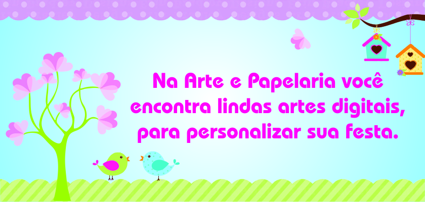 Arte e Papelaria - Por Camila Cota